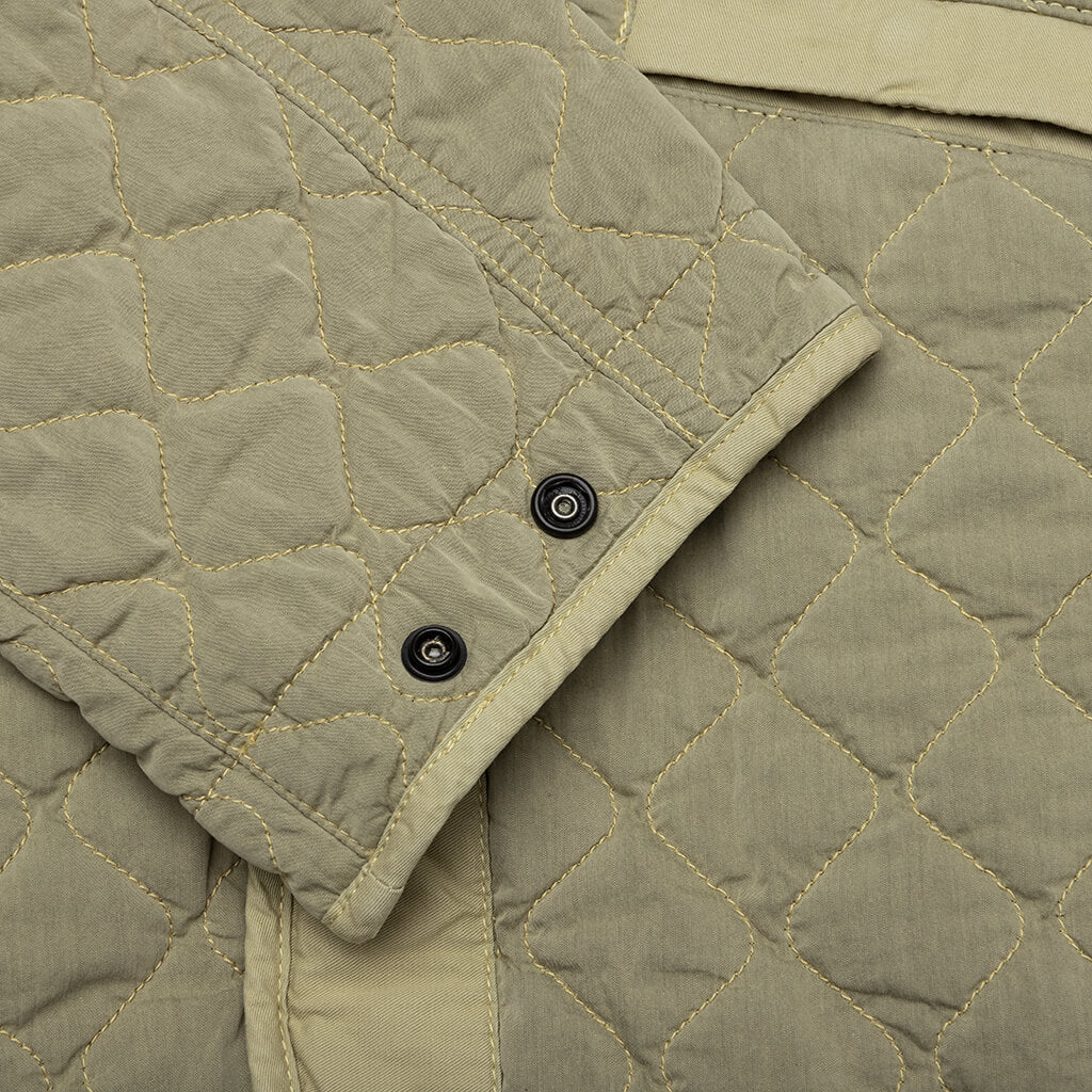 Light Quilted Jacket Natural Beige