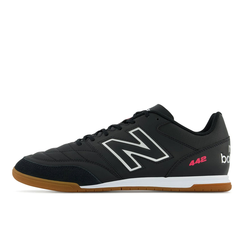 New Balance 442 V2 Team IN Indoor Soccer Shoes Black