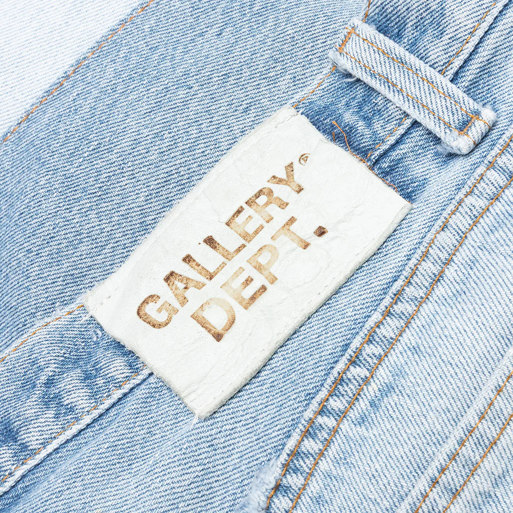La Flare Washed Denim