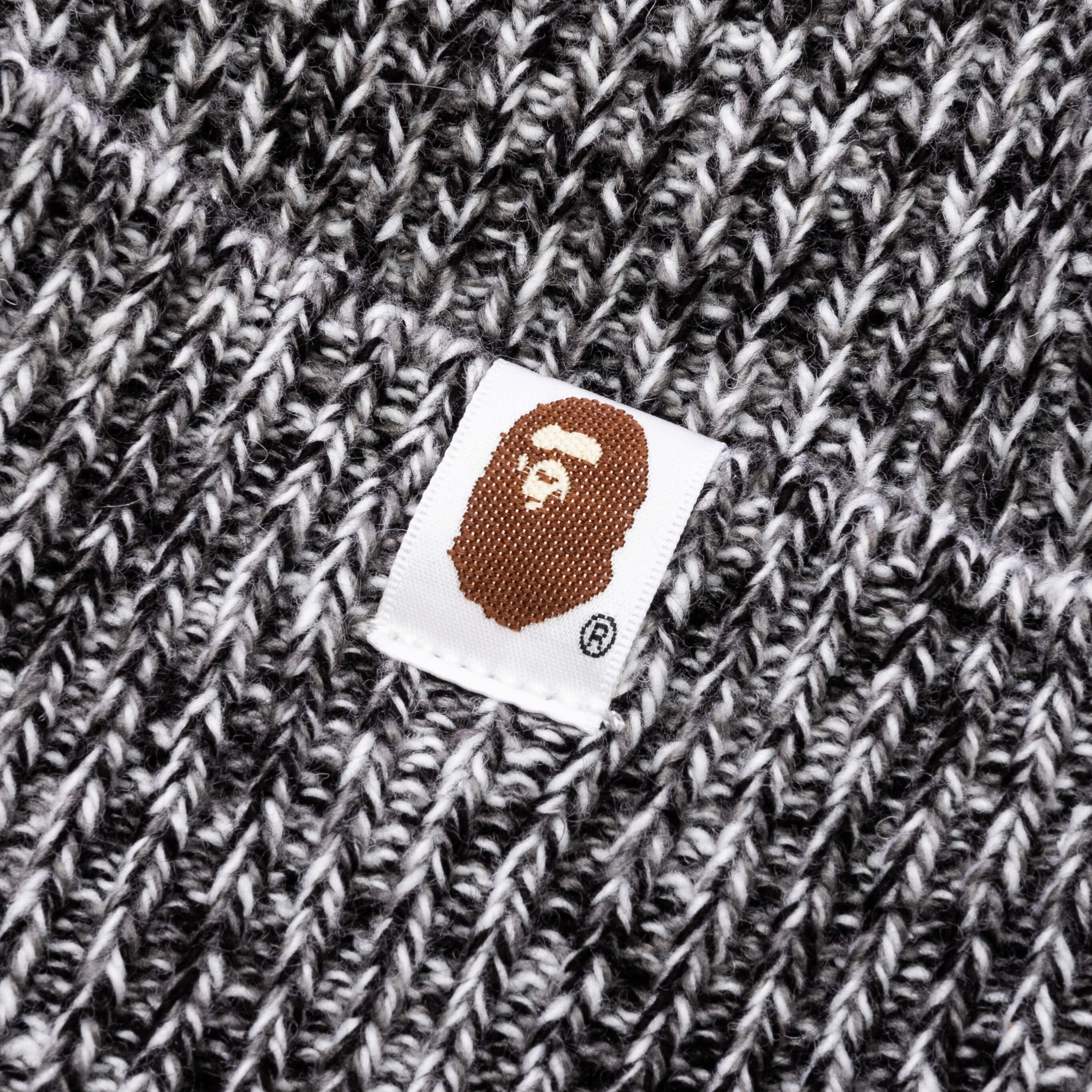 Gradient Knit Cap Black