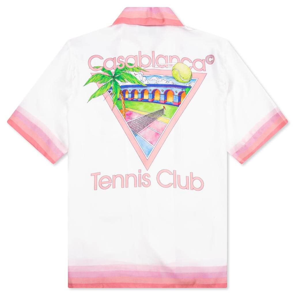 Cuban Collar S S Shirt Tennis Club Icon