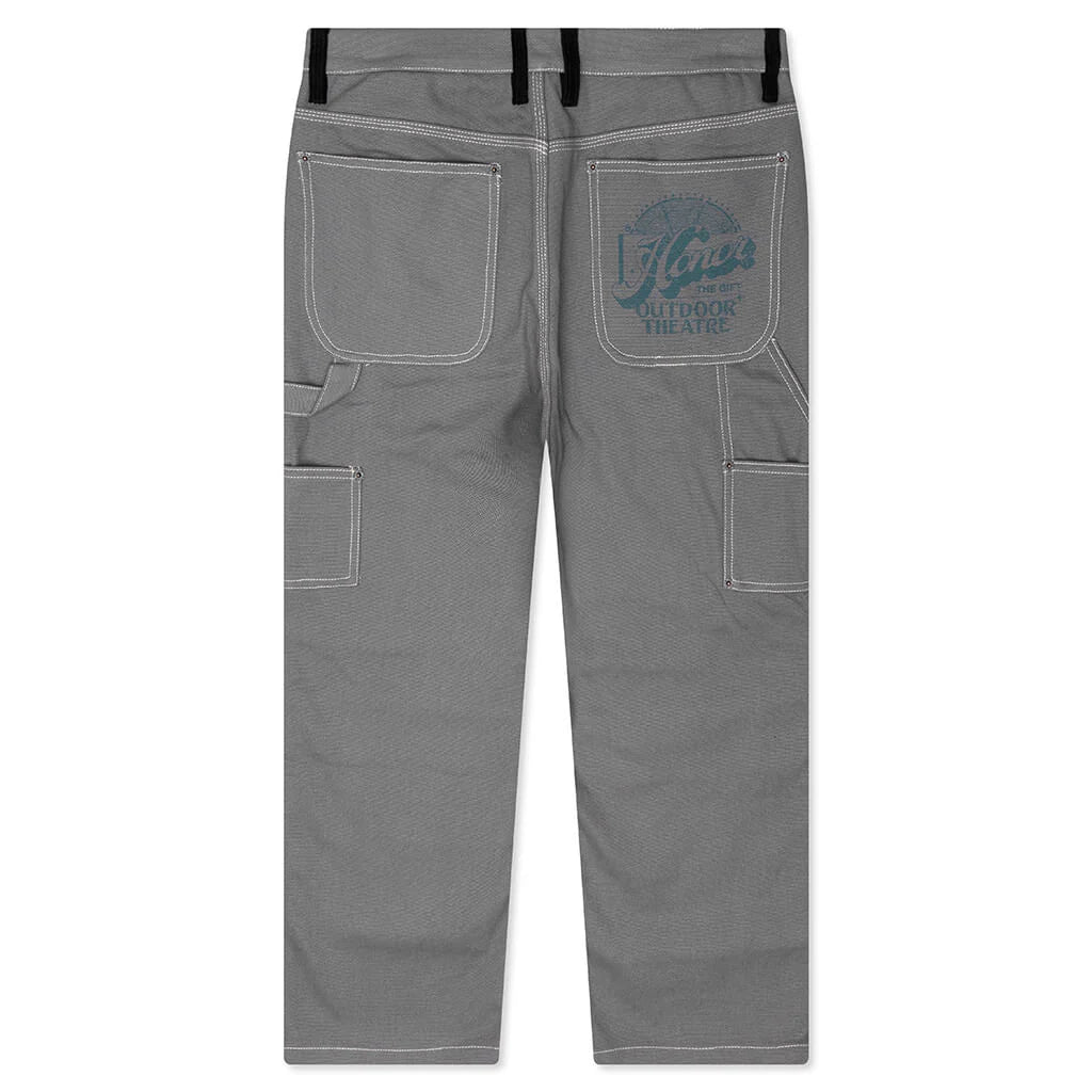 Crop Carpenter Pant Stone