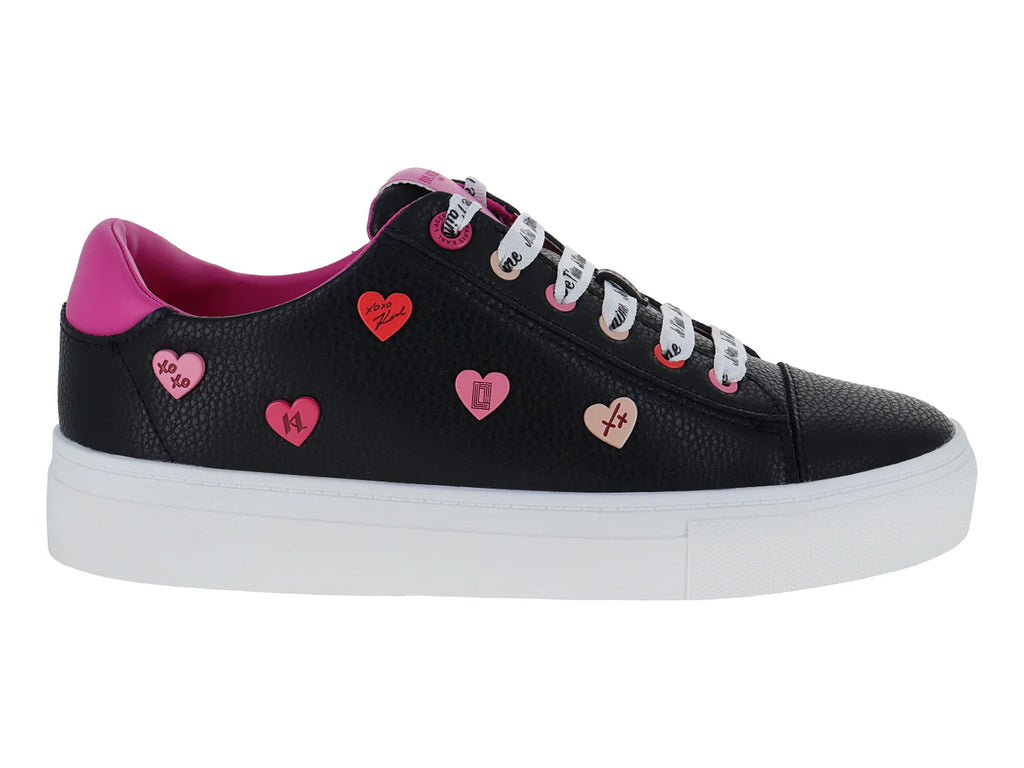 Tenis Karl Lagerfeld Tumbled Negro para Mujer