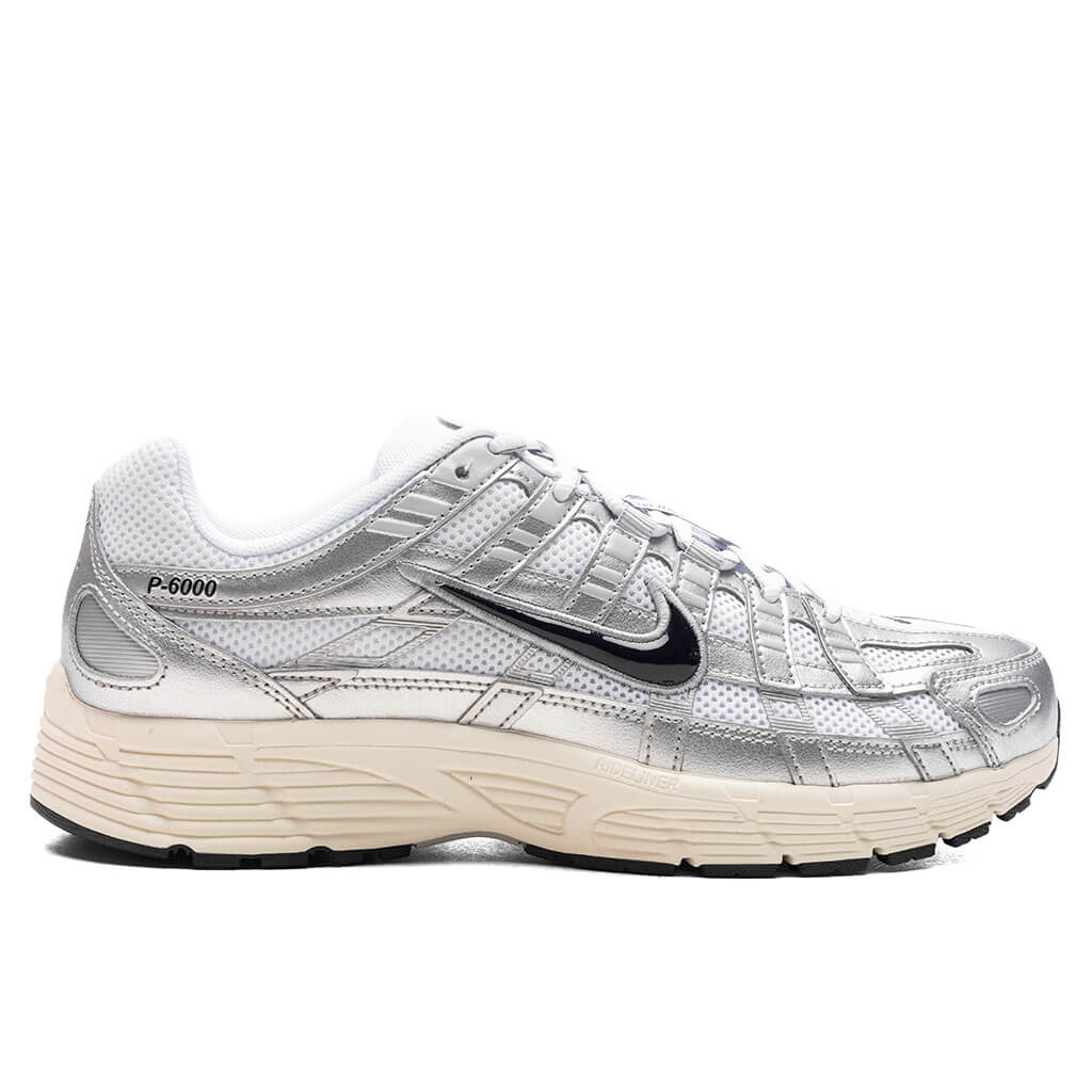 P 6000 White Black Metallic Silver Flat Silver