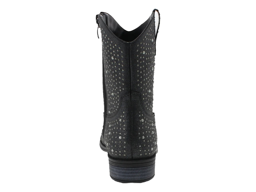 Botas Vaqueras Tropicana Fantasía Negro para Niña