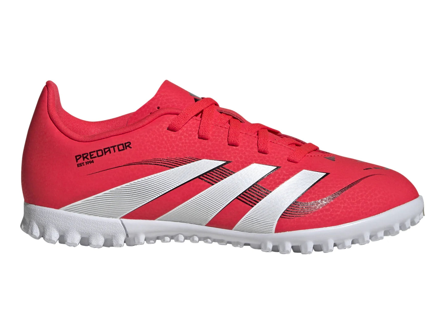Tenis de Fútbol Adidas Predator Club TF Rojo para Niño