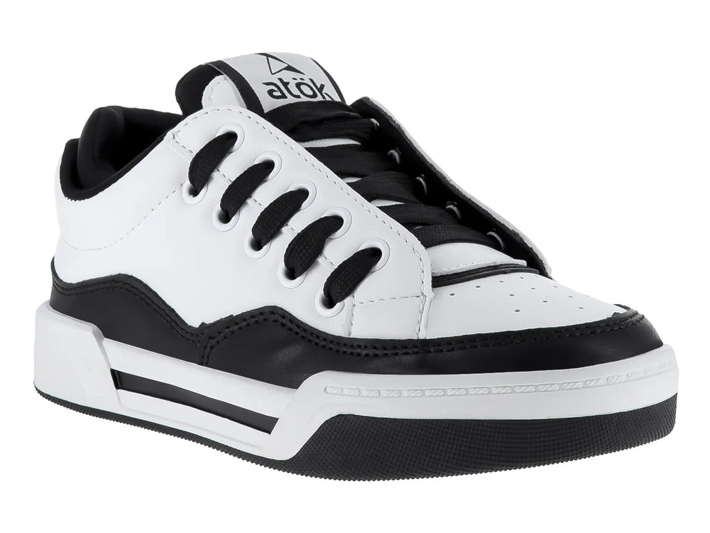 Tenis ATOK Blanco y Negro para Niño