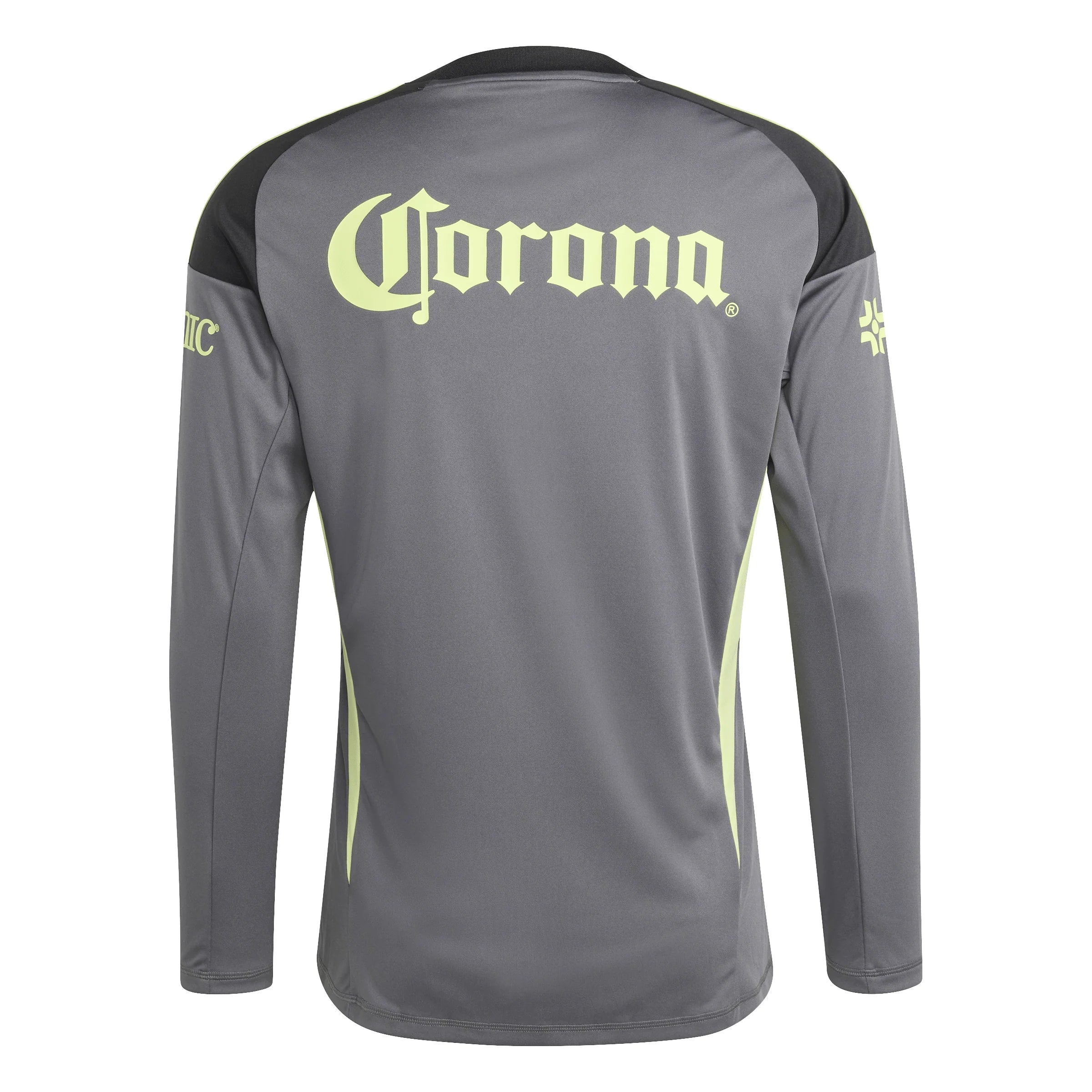 adidas Club América Long Sleeve Mens Goalkeeper Jersey 25 26 Grey