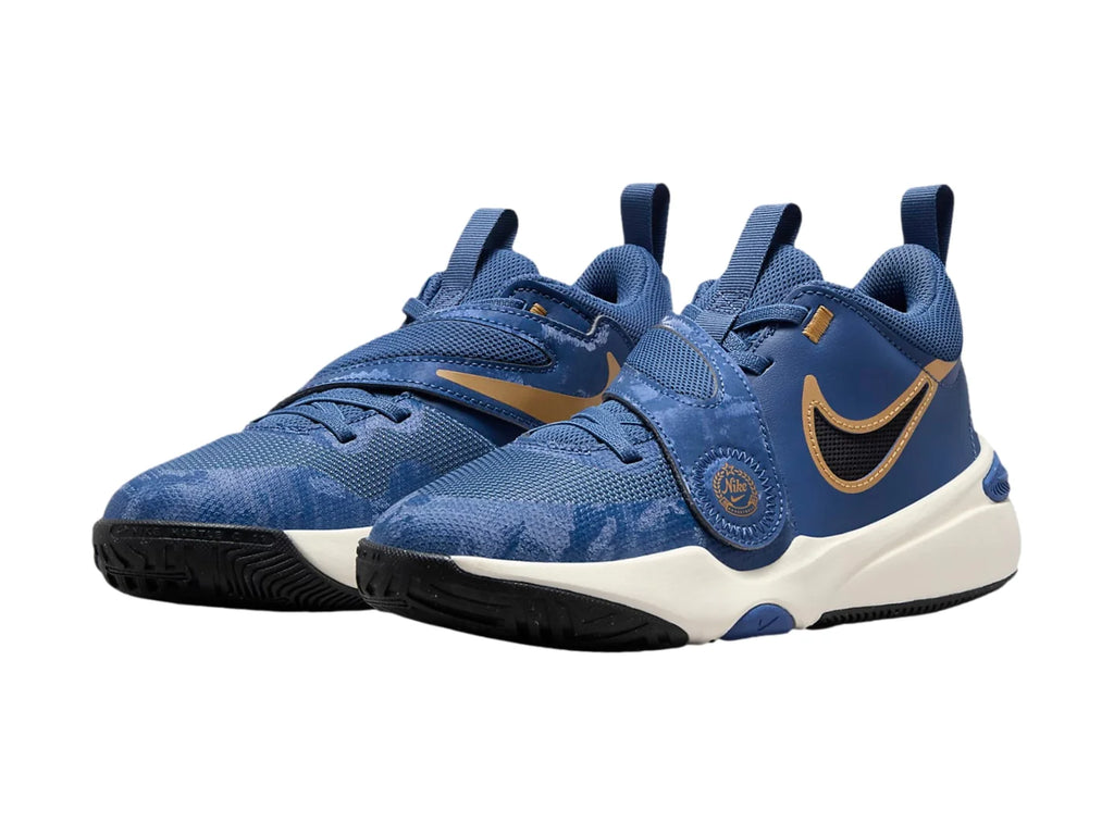 Tenis Nike Team Hustle D 11 KC Azul Marino para Niño