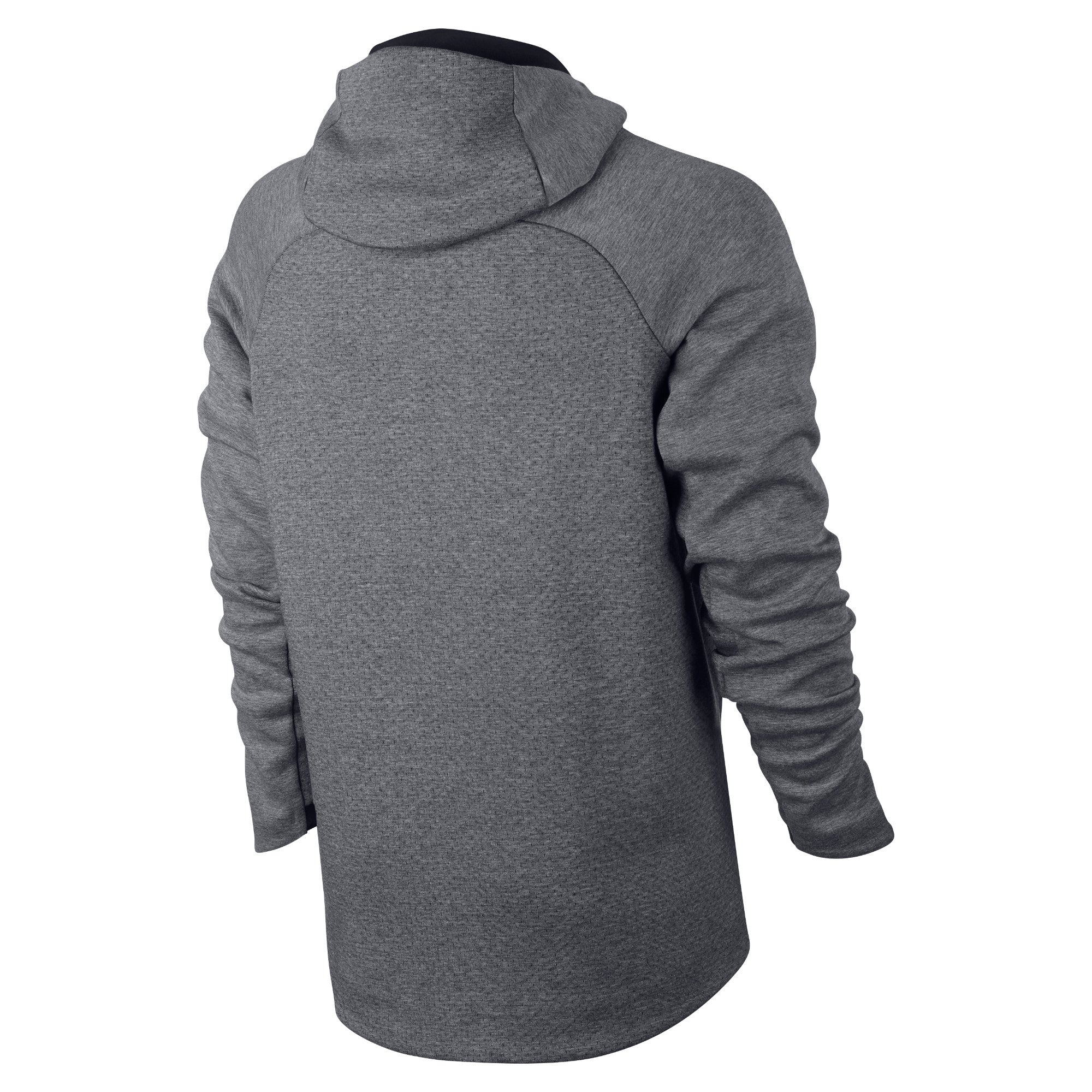 Tech Fleece Zip Hoodie Mens Grey Black
