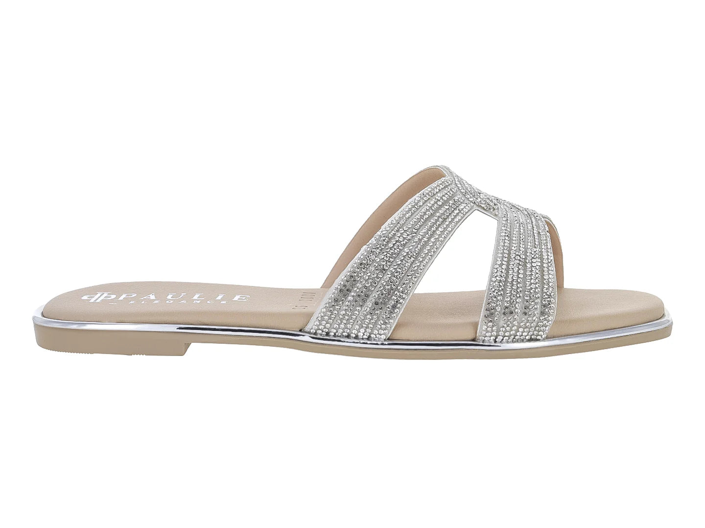 Sandalias Paulie Color Plata para Mujer