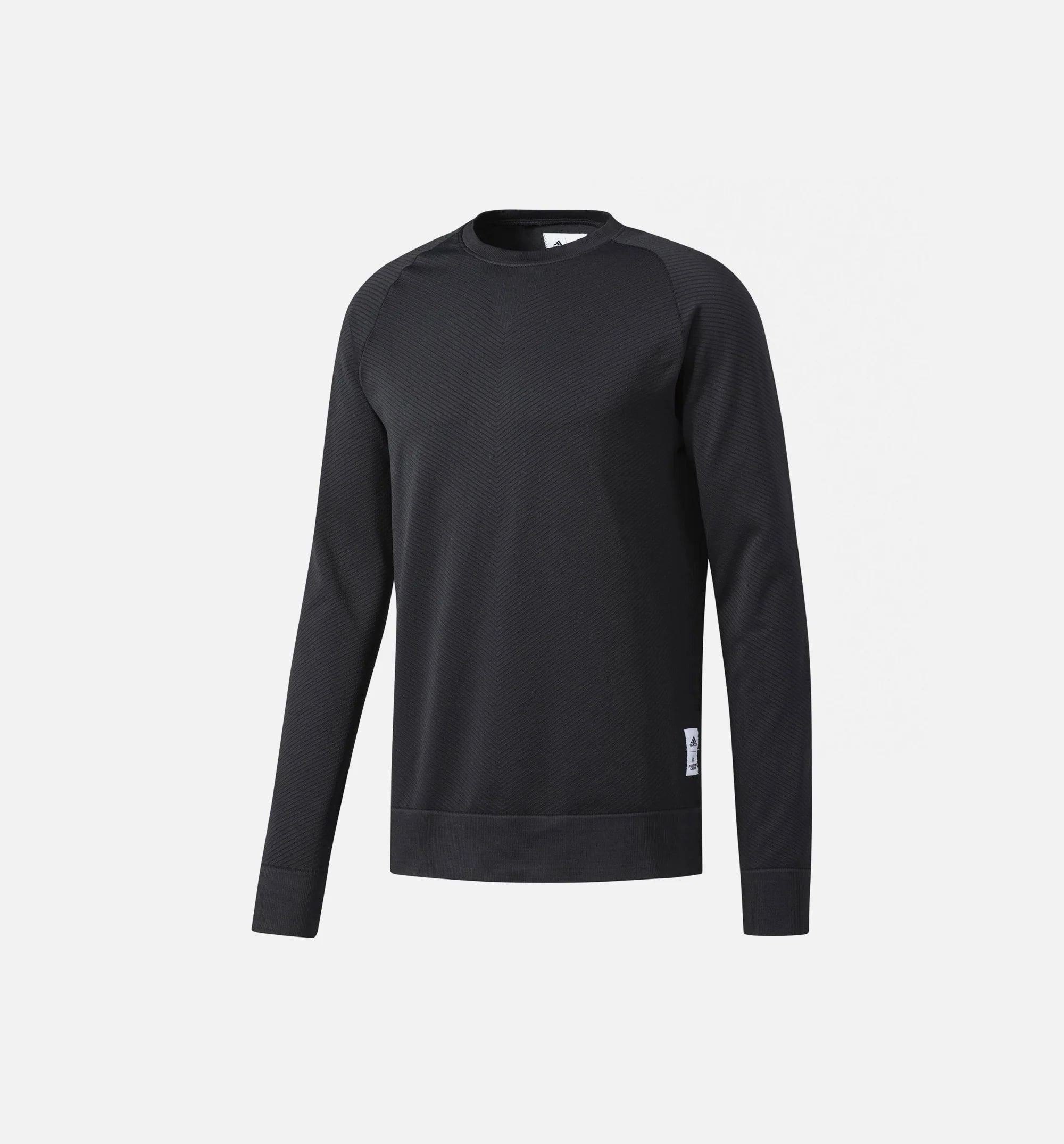 adidas Athletics X Reigning Champ Seamless Crew Sweatshirt Mens Black