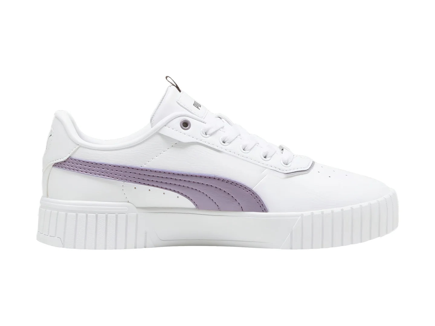 Tenis PUMA Carina 20 Lux Blanco y Morado para Mujer