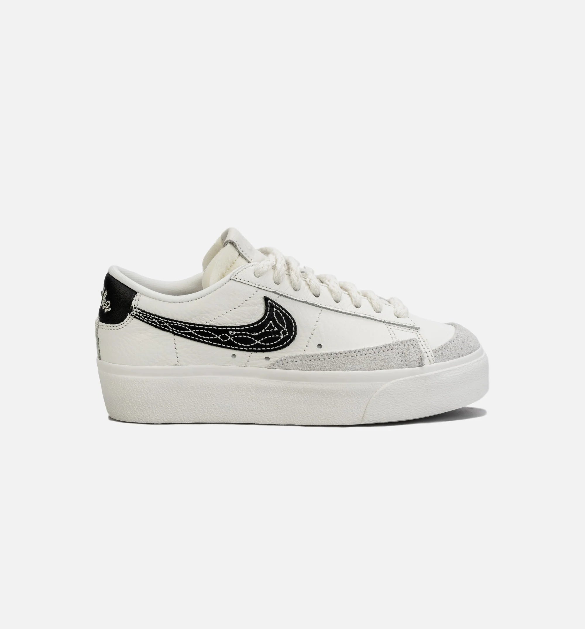 Blazer Low Platform Womens Lifestyle Shoe White Black