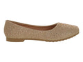 Zapatos Flats Roze Dorado para Mujer