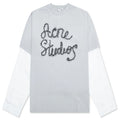 Layered Logo T Shirt Light Blue