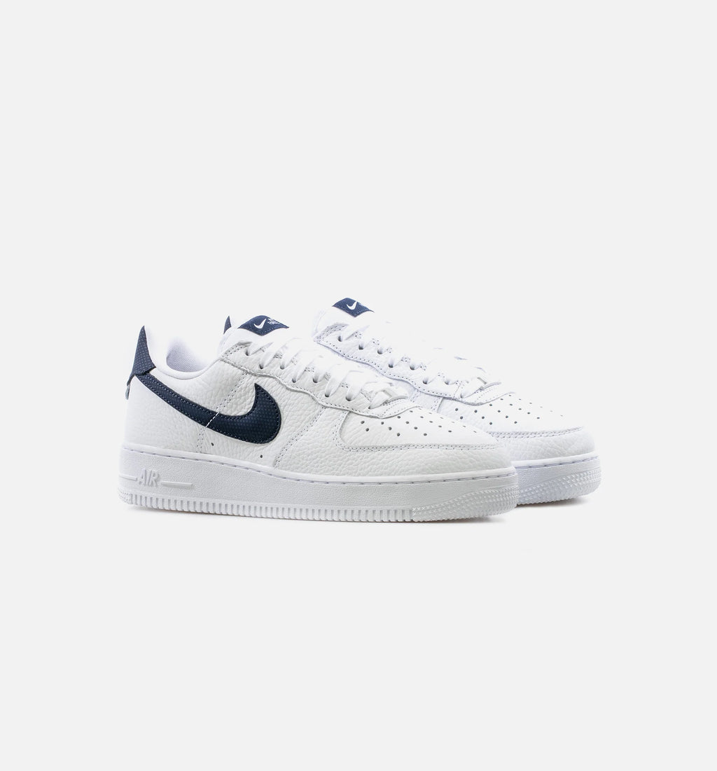 Air Force 1 07 Low Craft Mens Lifestyle Shoe White Navy