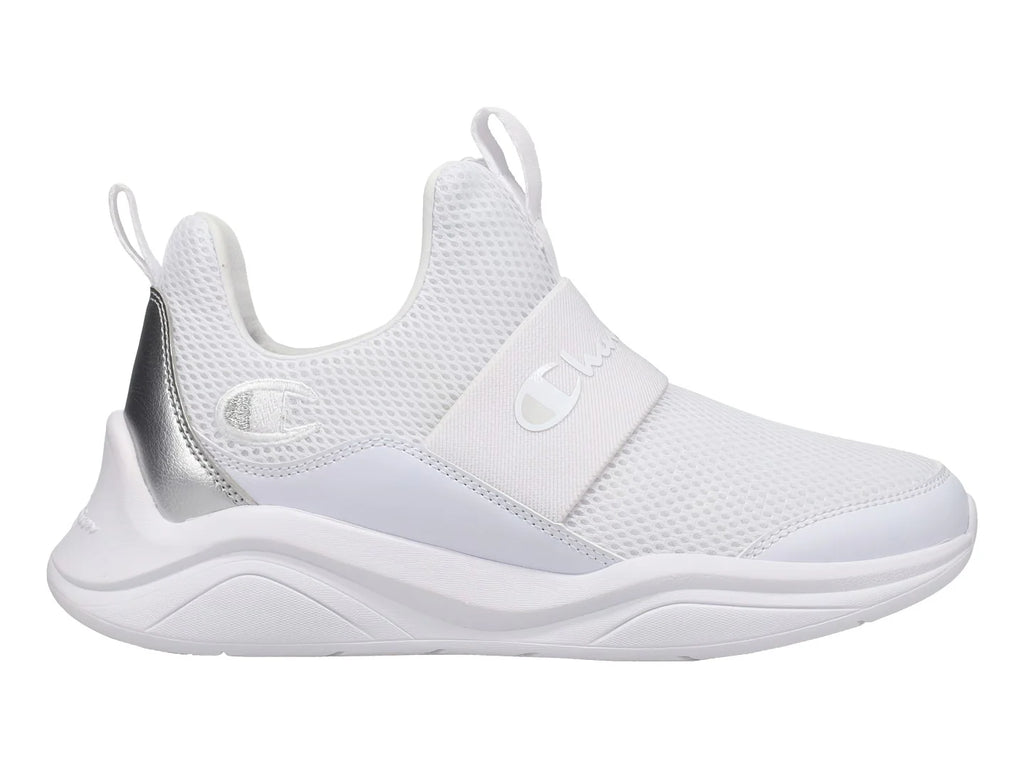 Tenis Champion Legend Lo Blanco y Plata para Mujer