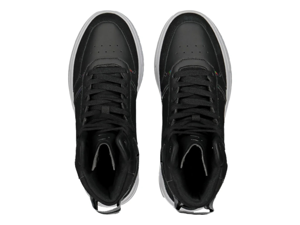 Tenis Charly Bota Alta Negro para Mujer