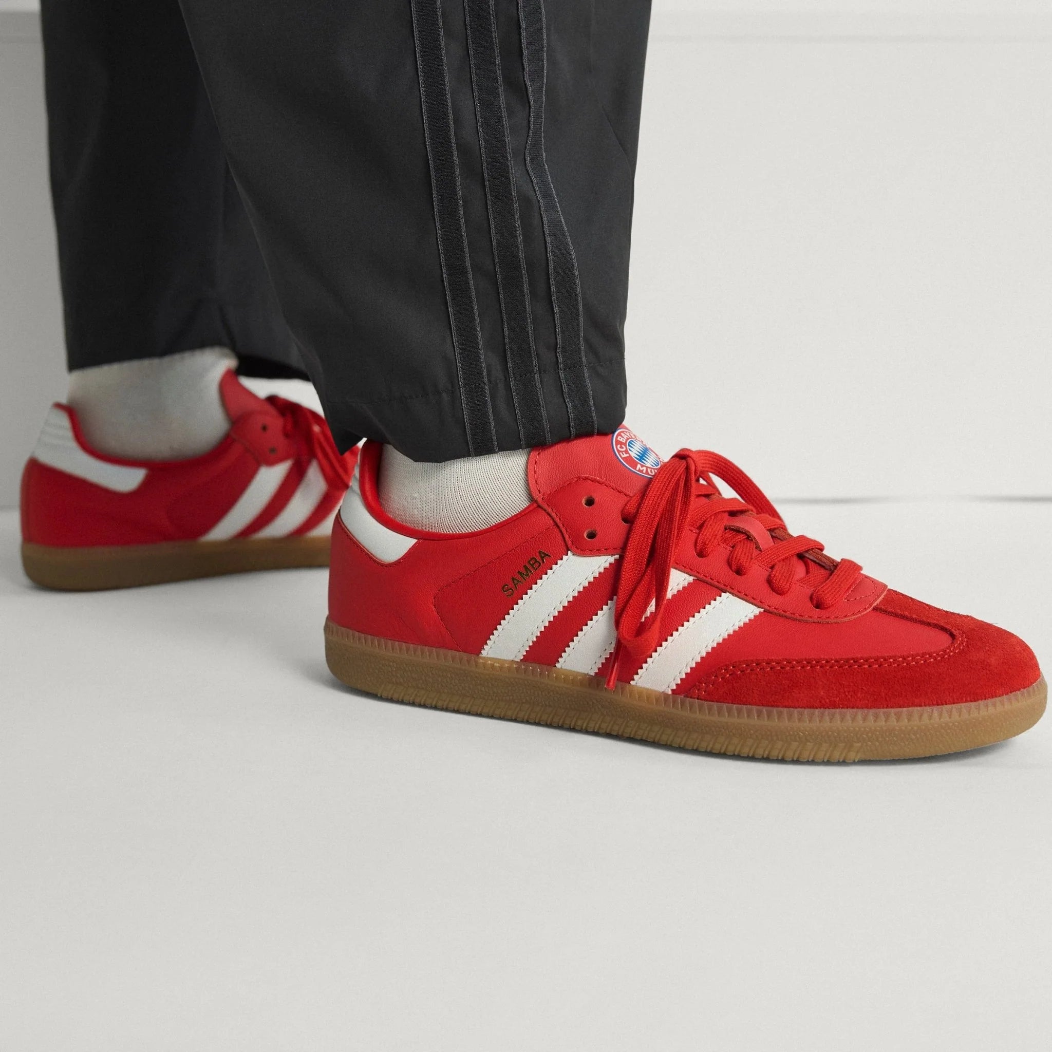 adidas Samba FC Bayern Shoes Red White