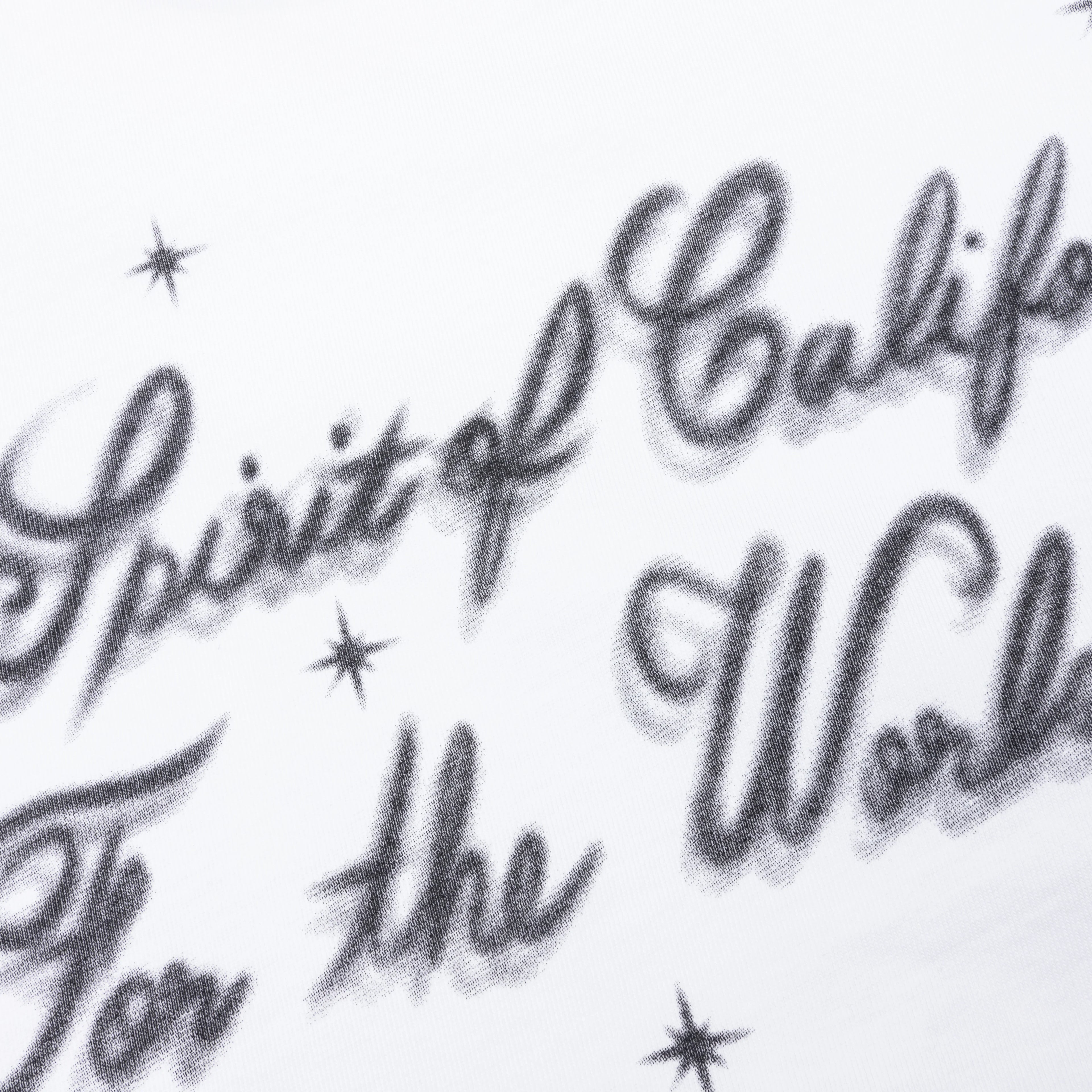 Airbrush Cherub Tee White