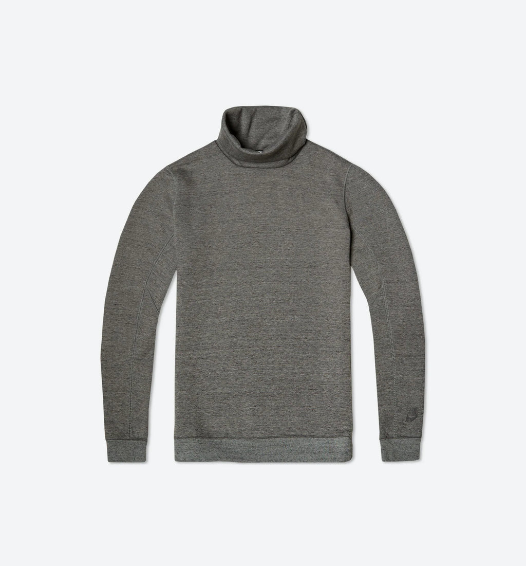 Tech Fleece Funnel Mens Sweatshirt Grey