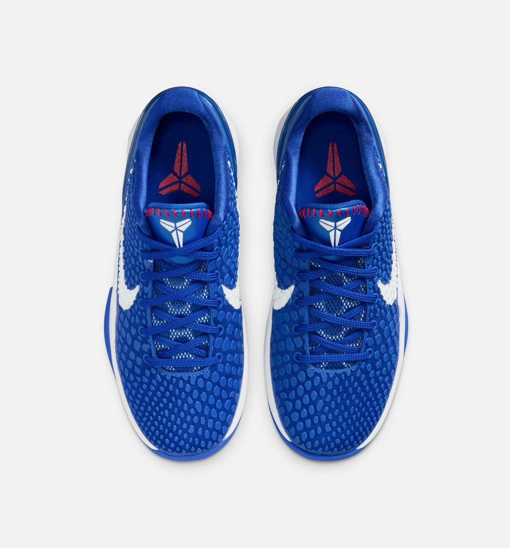 Kobe 6 Protro Dodgers Grade School Lifestyle Shoe Game Royal White University Red