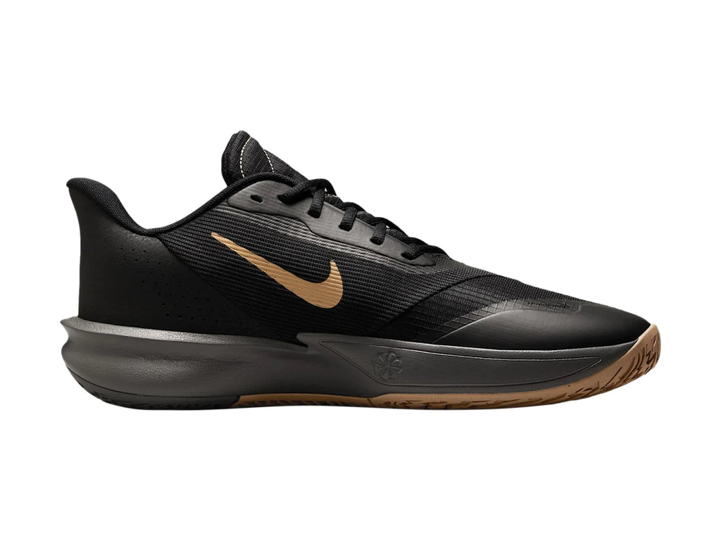 Tenis Nike Precision VIII Negro y Dorado para Hombre