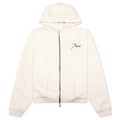 Zip Up Hoodie Vintage White