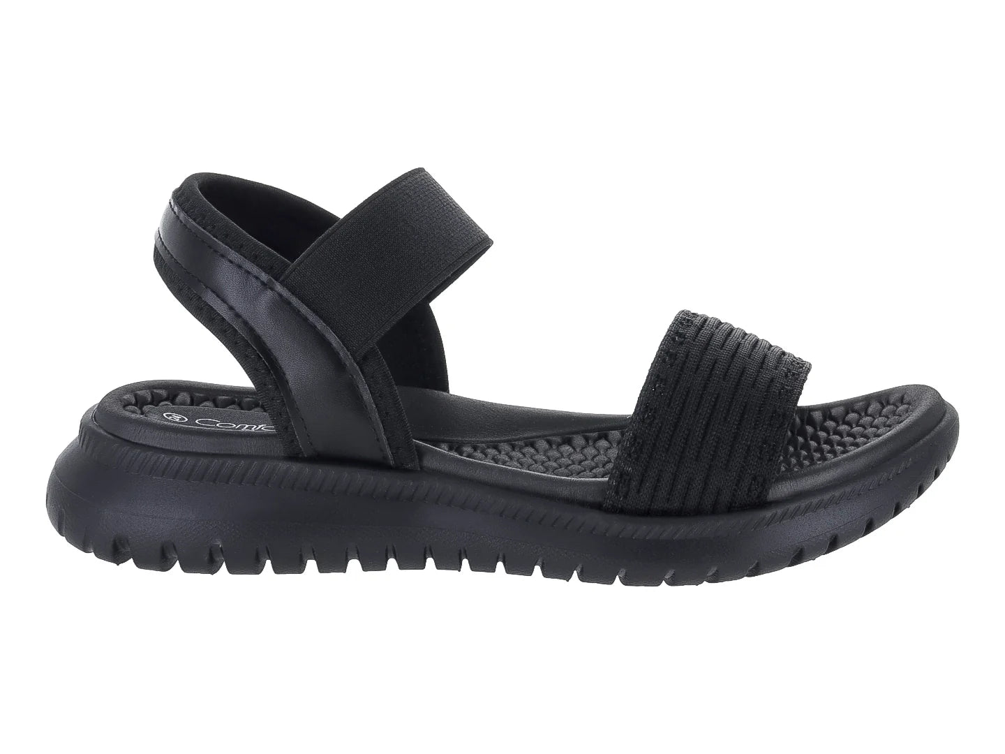 Sandalias Comfort Fit Negro para Mujer