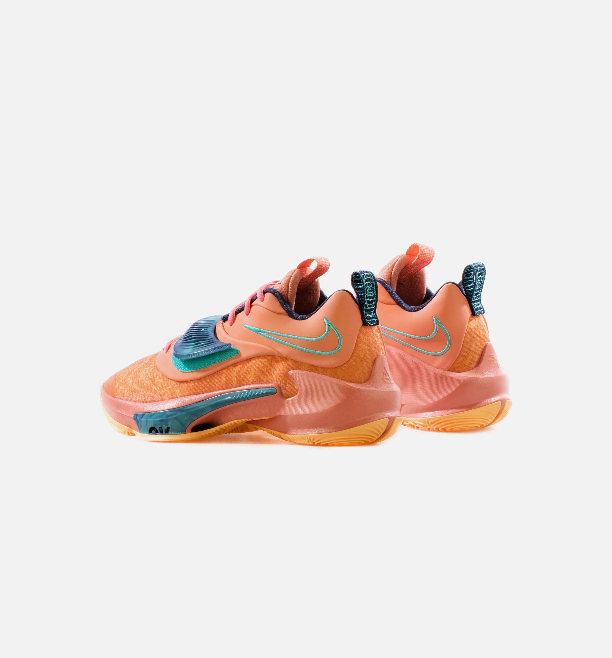 Zoom Freak 3 Mens Basketball Shoe Crimson Bliss Dynamic Turquoise Melon Tint Thunder Blue Free Shipping