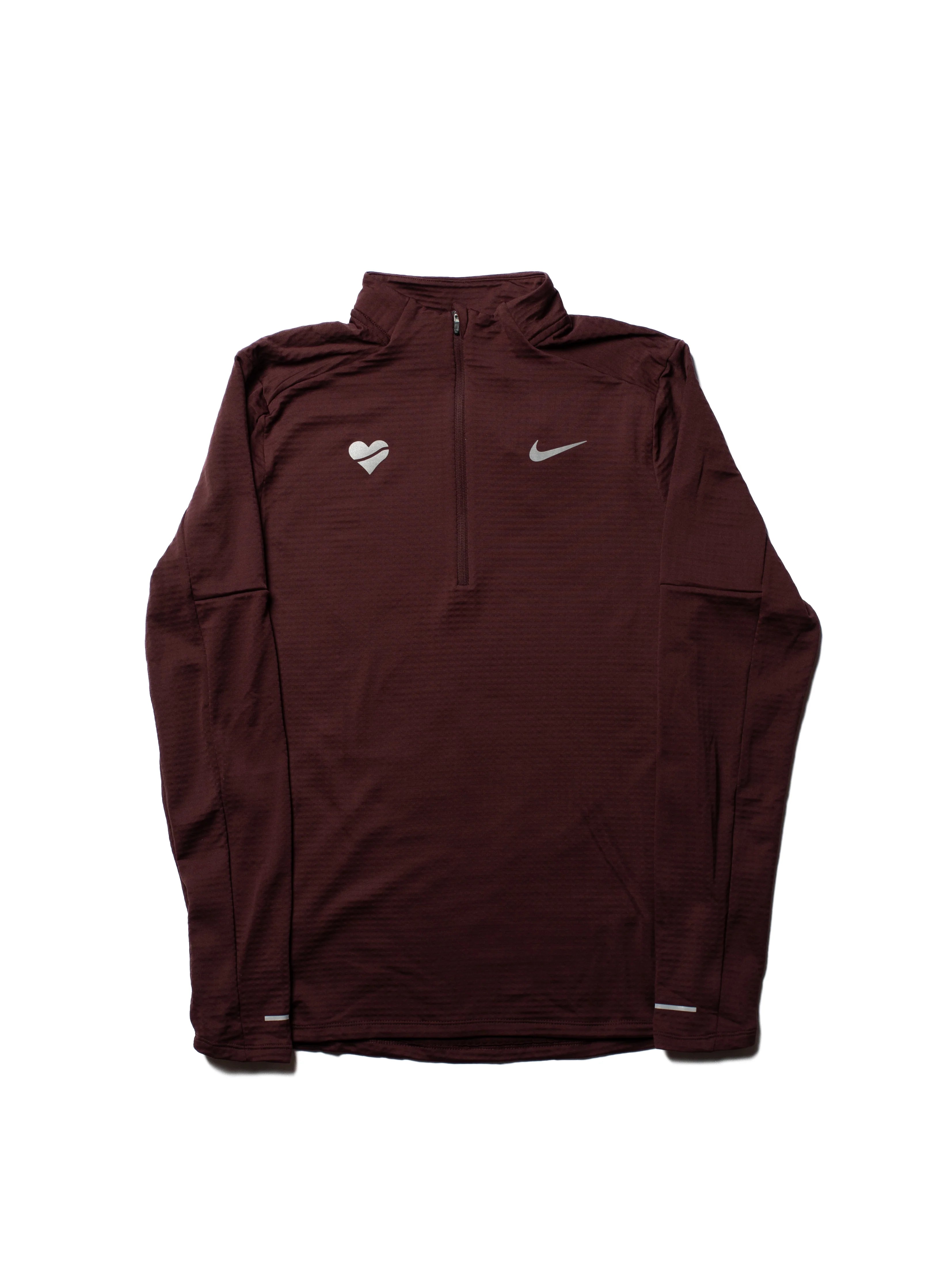 Nike Mens Element Therma FIT Water Repellent 1 2 Zip Running Top
