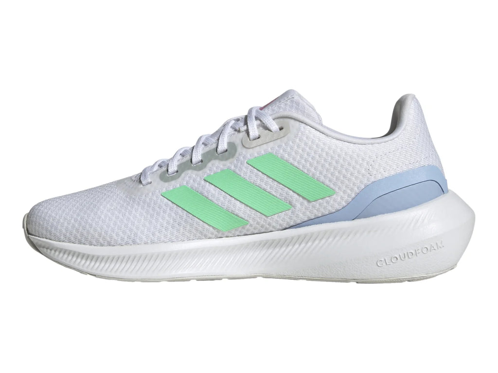 Tenis Adidas Runfalcon 30 Blanco y Menta para Mujer