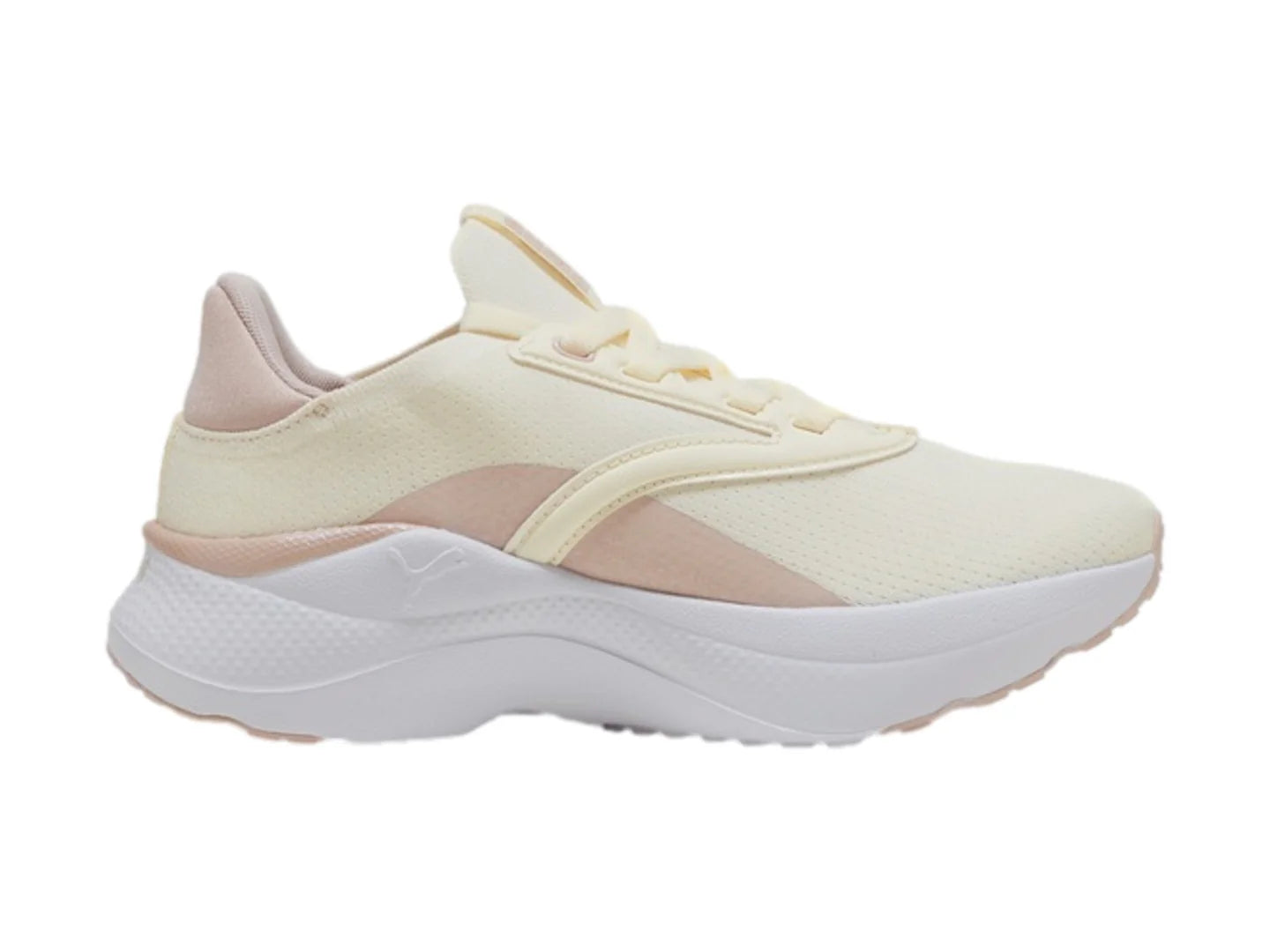 Tenis PUMA Softride Mayve Marfil y Rosa para Mujer