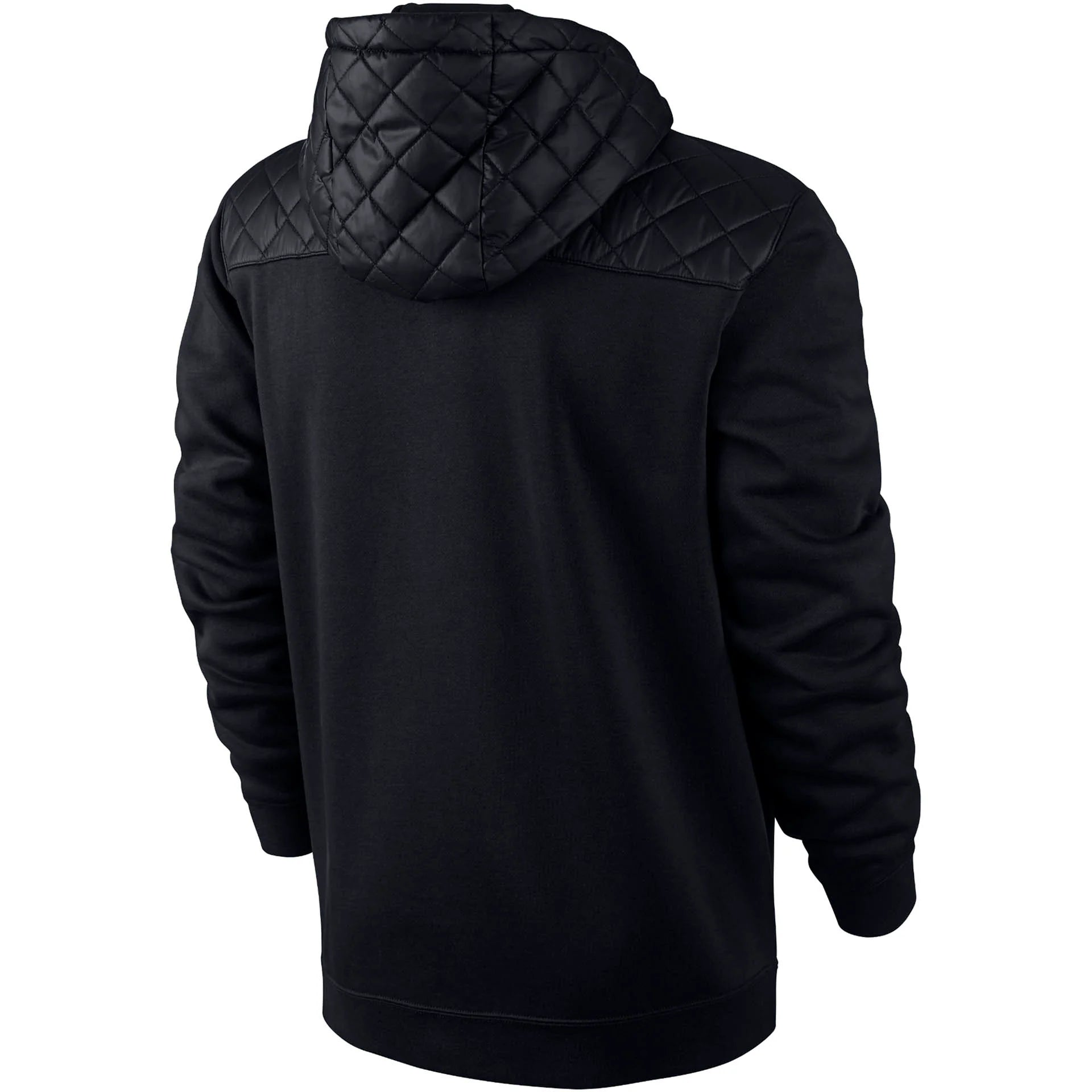 Winterized Fleece Full Zip Hoodie Mens Jacket Black