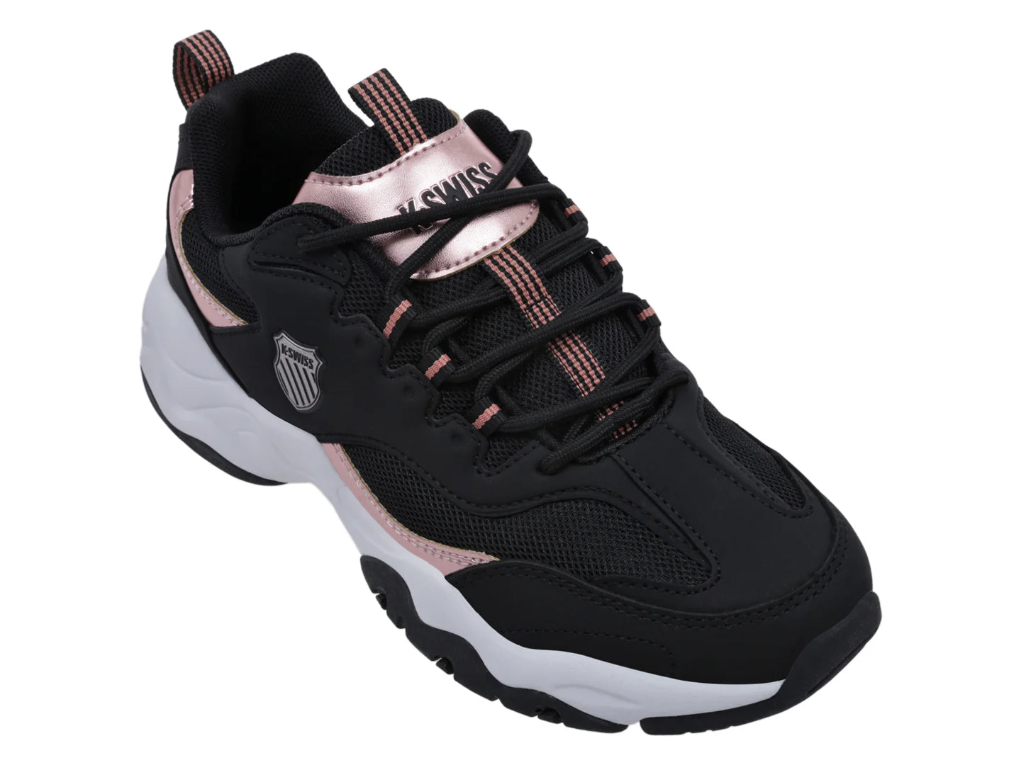 Tenis K SWISS Maja Negro con Bronce para Mujer