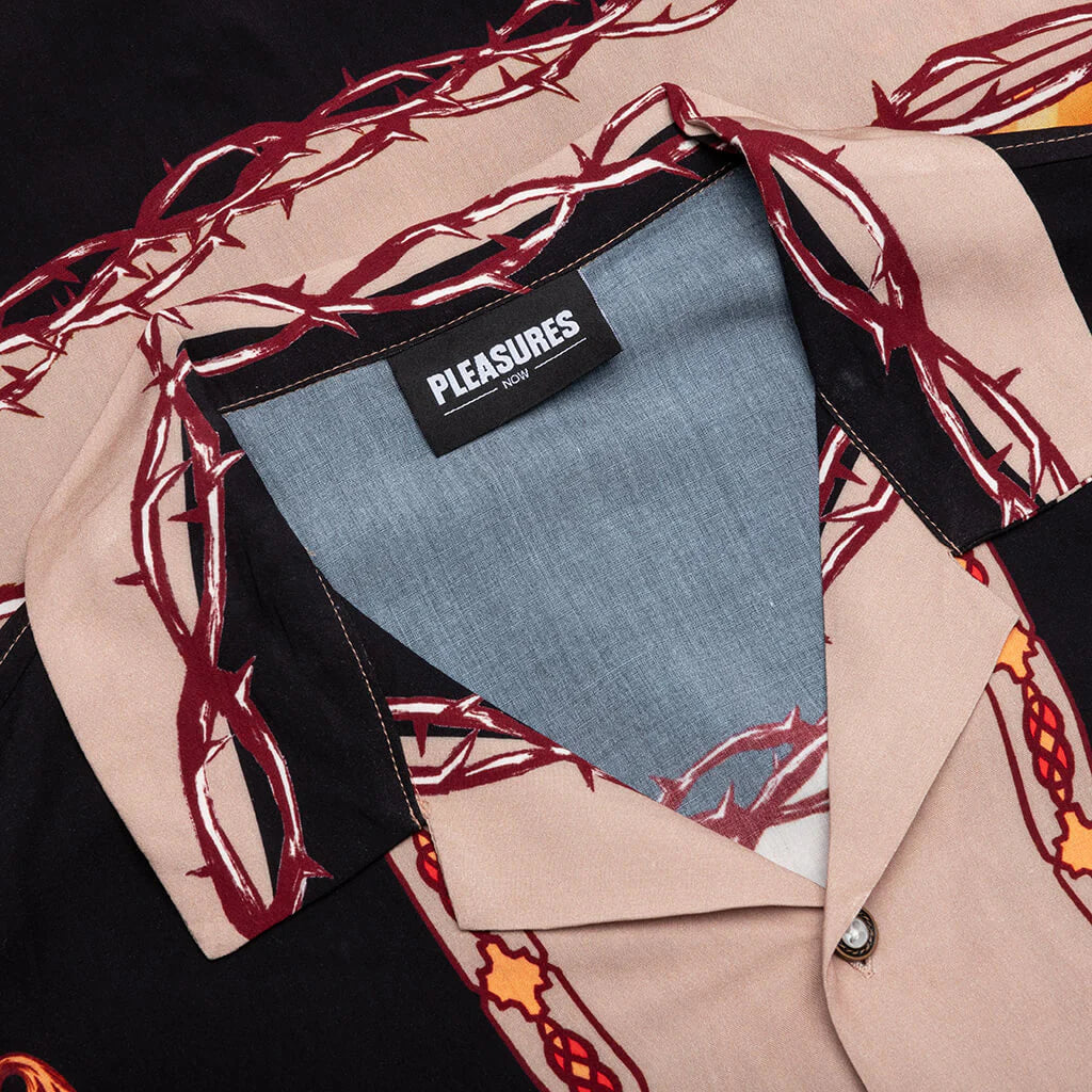 Supper Button Down Black