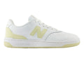 Tenis New Balance BB80 Blanco y Amarillo para Mujer
