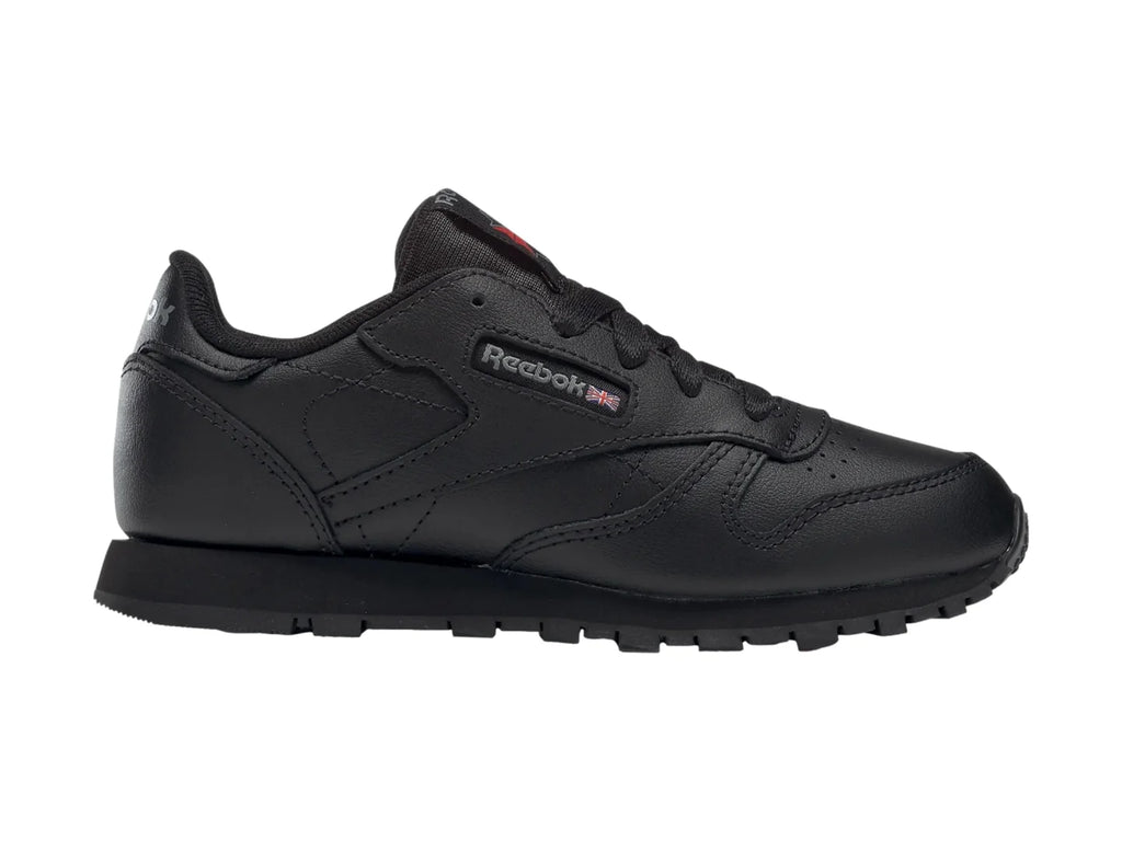 Tenis Reebok Classic Leather Negro para Niño