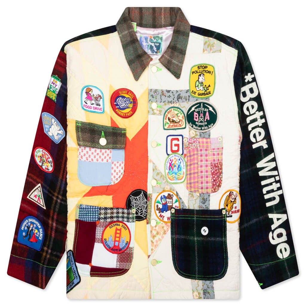 Gentlemens Blanket Jacket Multi