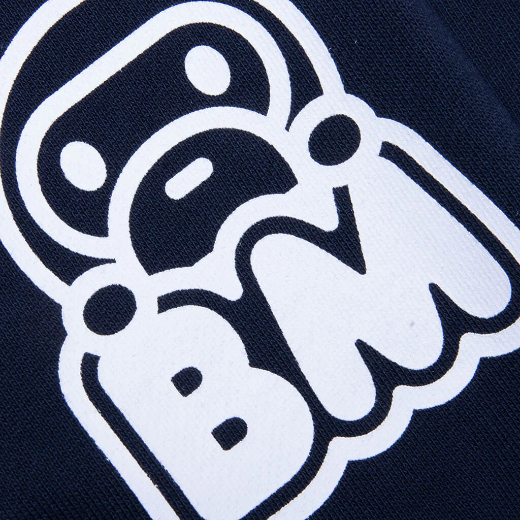 Kids Milo Face Baby Pants Navy