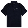 Monogram 72 Jacquard Polo Black Navy