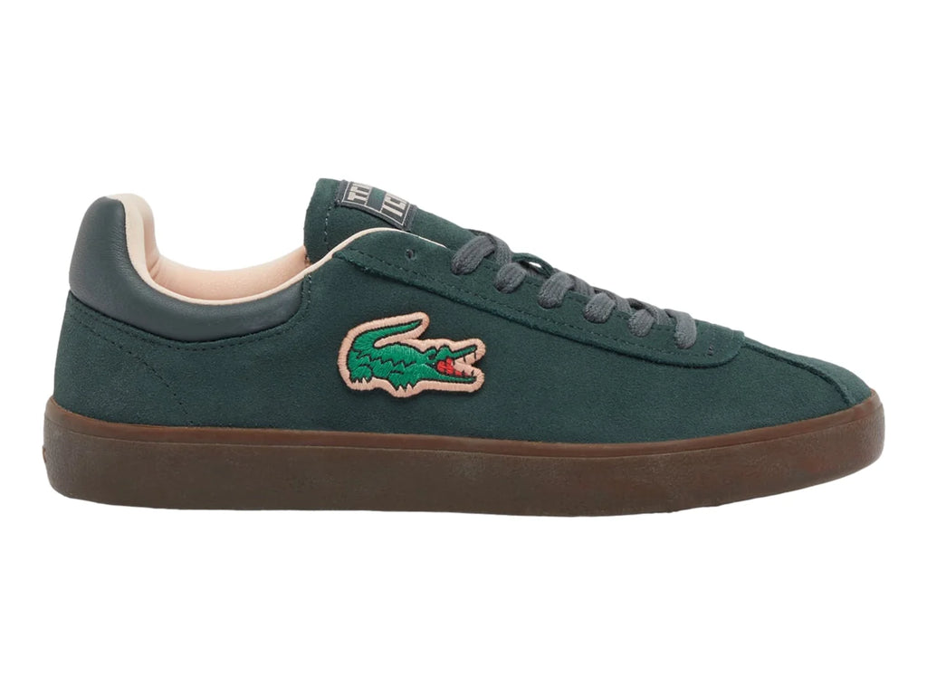Tenis Lacoste Baseshot Verde Oscuro para Mujer