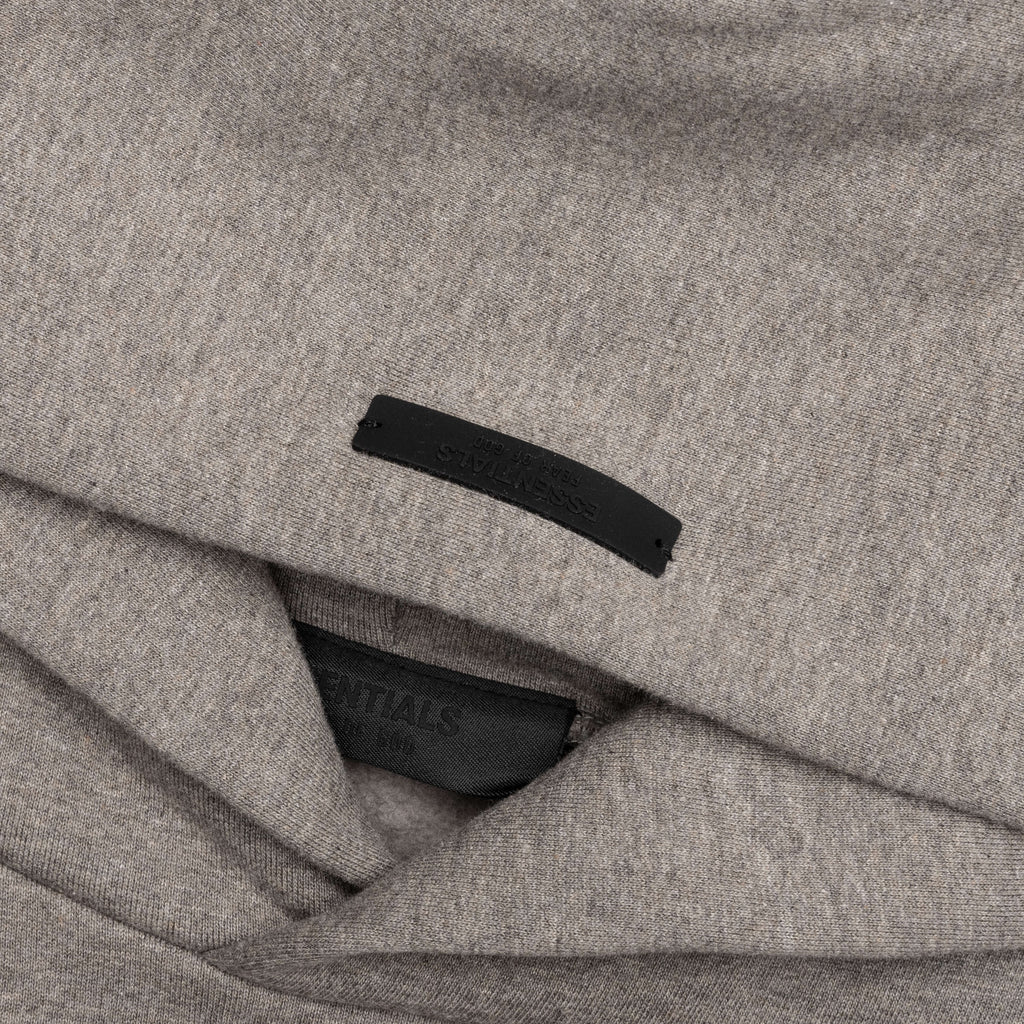 Heavy Fleece Vintage Shrunken Hoodie Heather Gray