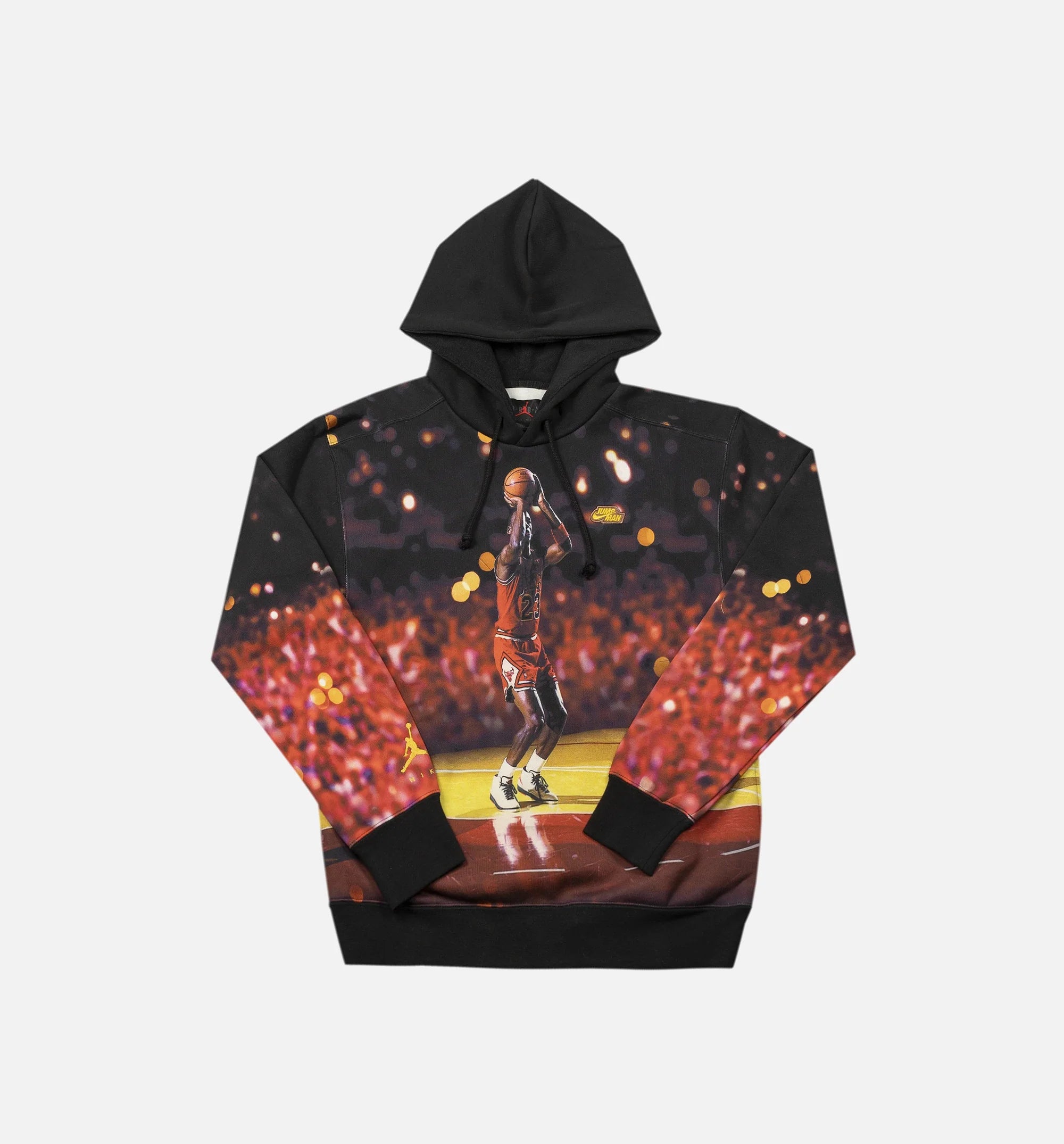 Jumpman Fleece Pullover Hoodie Mens Hoodie Black Multi