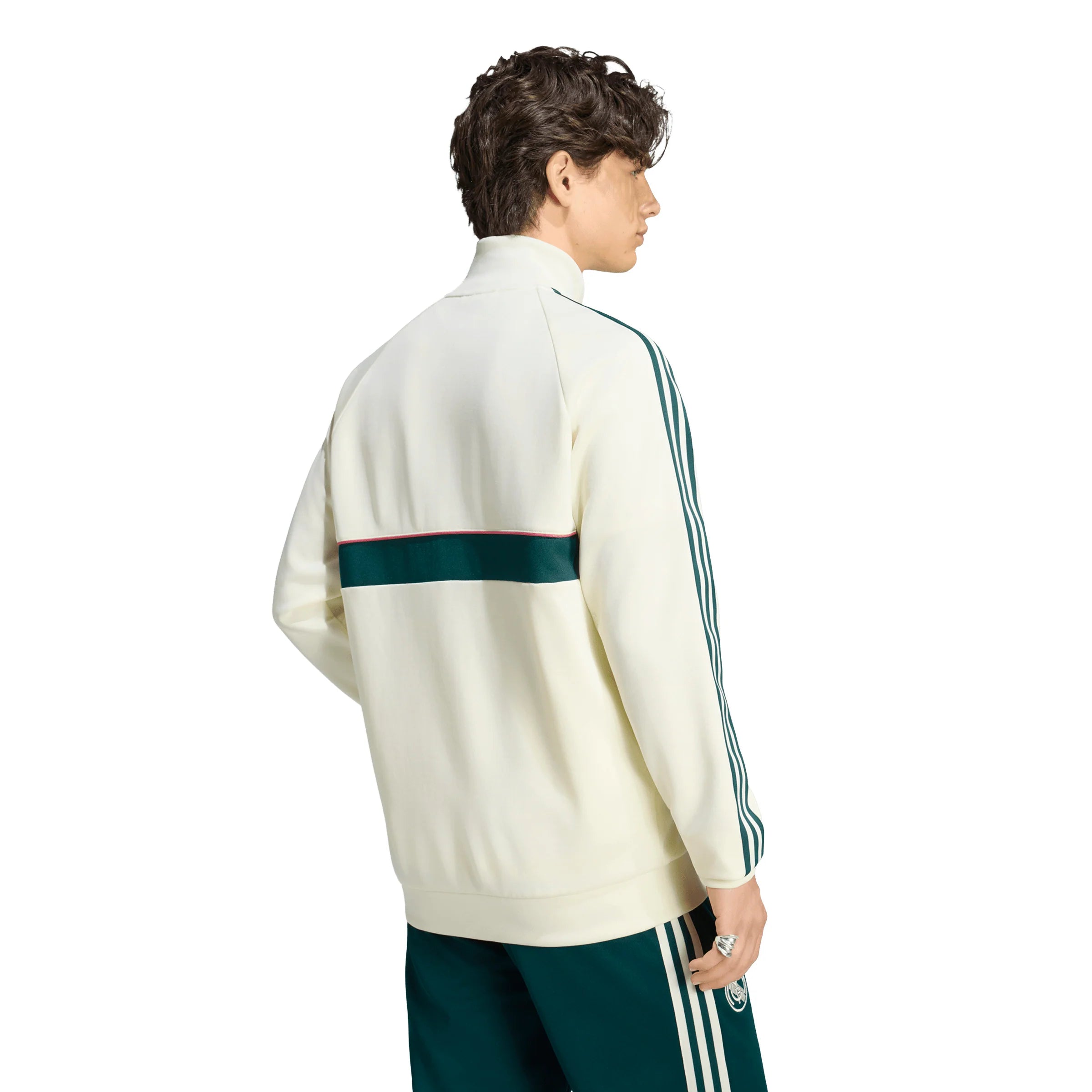 adidas Real Madrid Originals Mens Soccer Track Top Ivory