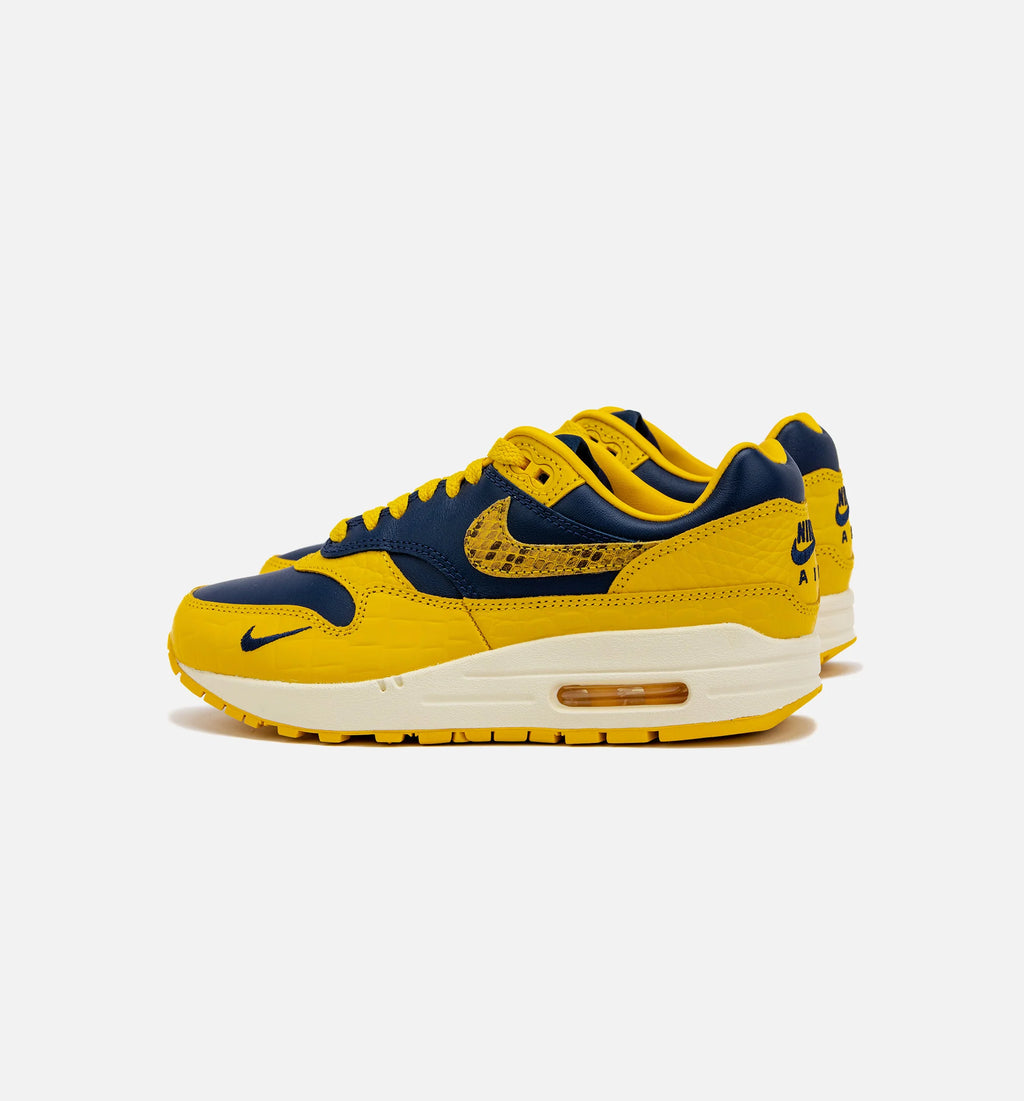 Air Max 1 COJP Michigan Womens Lifestyle Shoe Blue Yellow