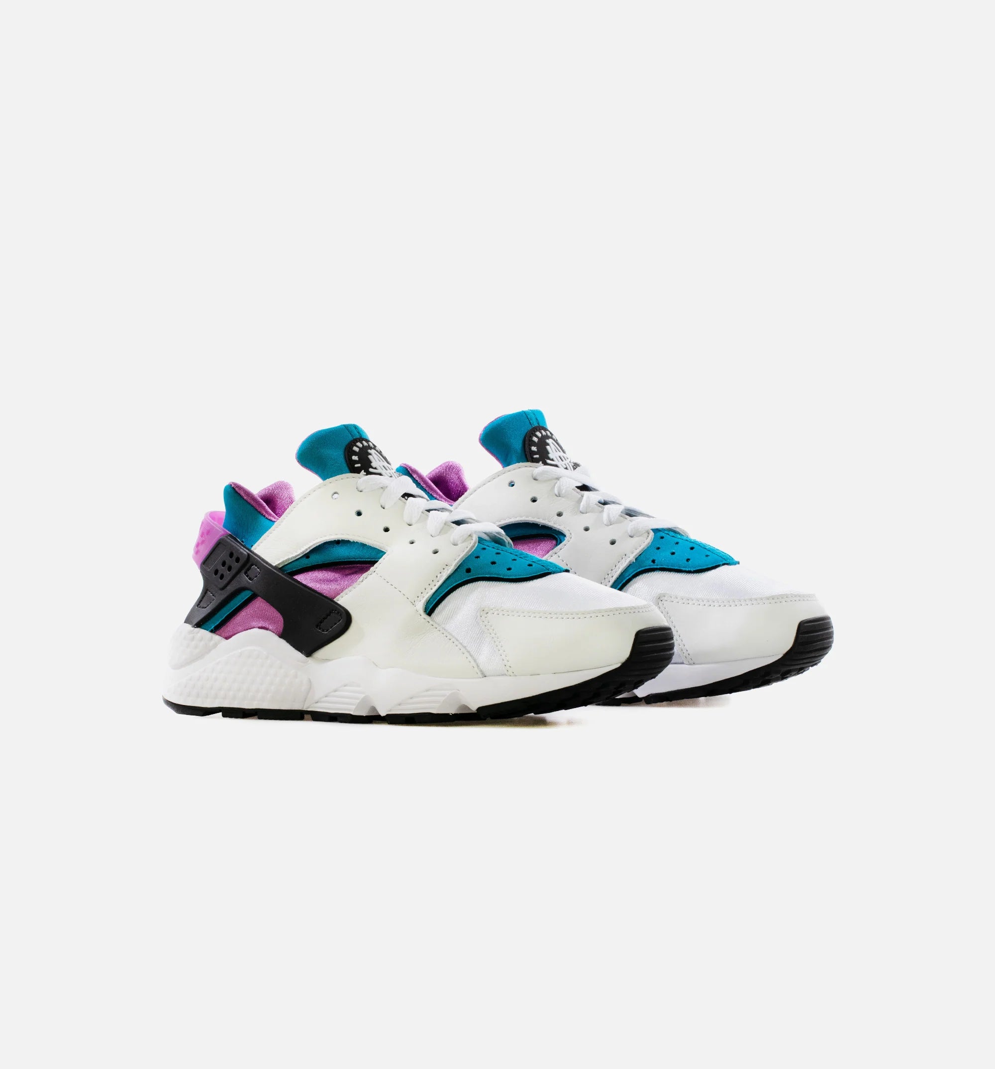 Air Huarache Aquatone Mens Running Shoe White Aquatone Deep Magenta Black