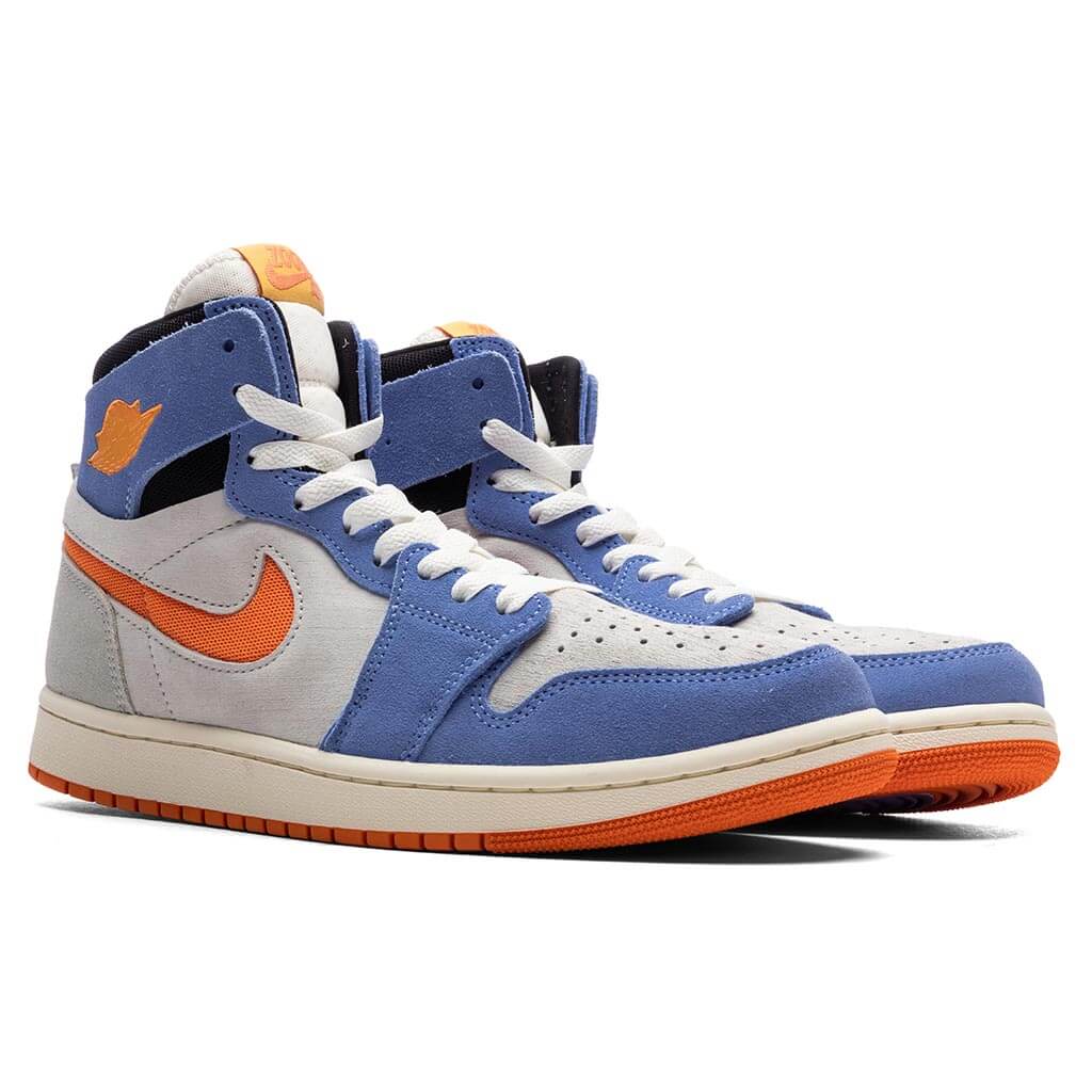 Air Jordan 1 Zoom CMFT 2 Sail Alpha Orange Royal Pulse