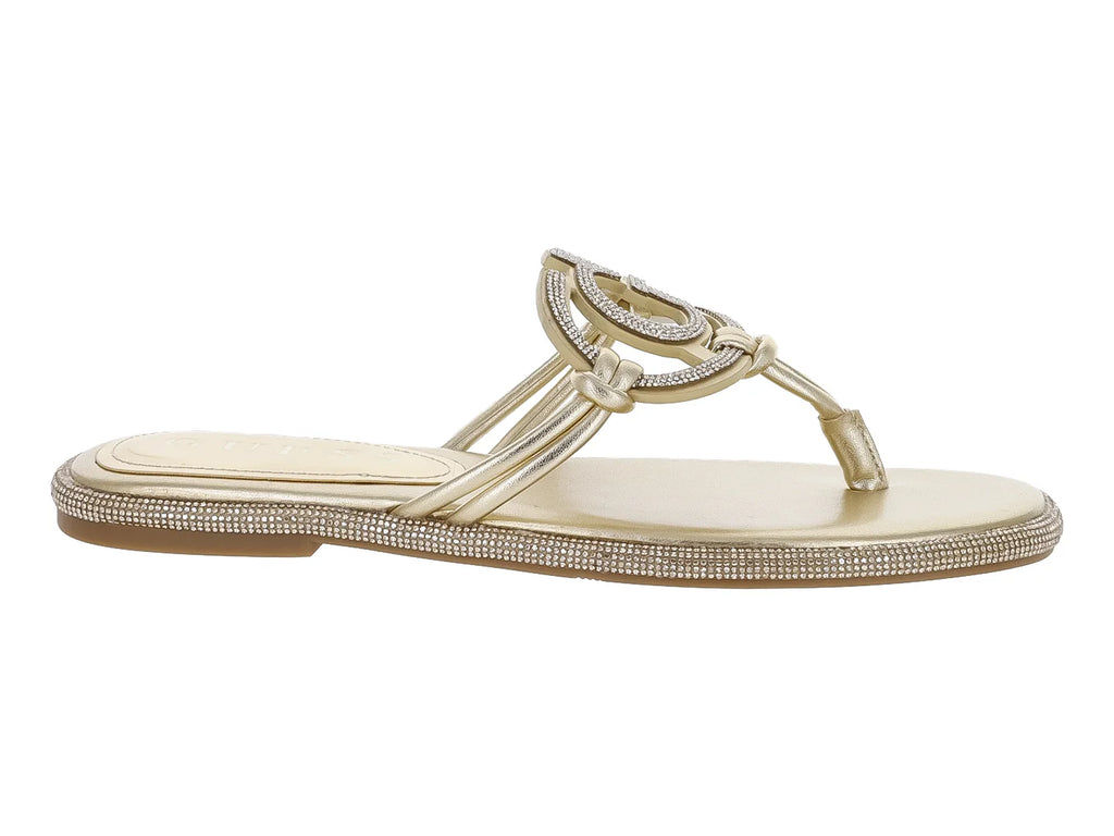 Sandalias Guess Dorado para Mujer
